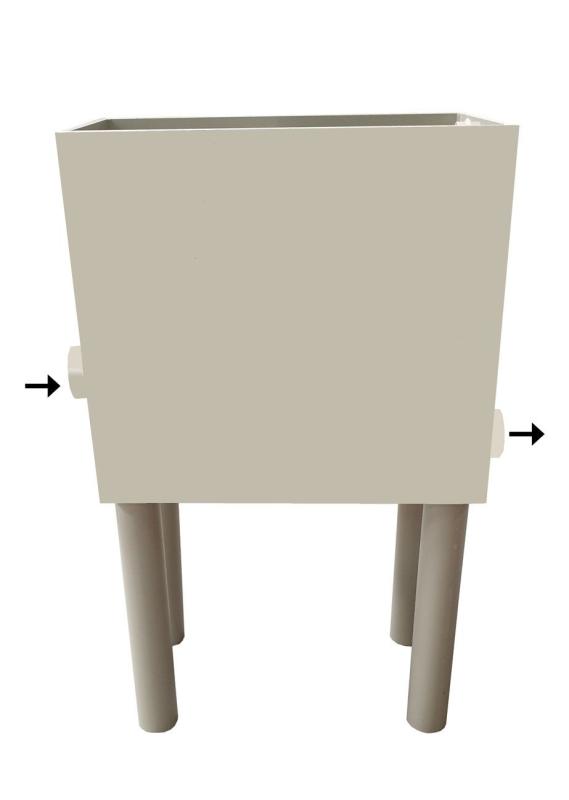 Flusenfilterkasten Modell S "Straight"